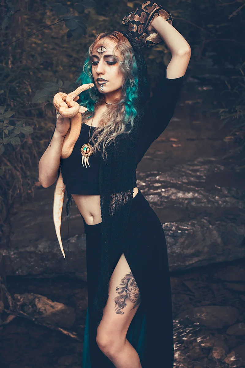 Snake Charmer — photography by Cameron Cloud